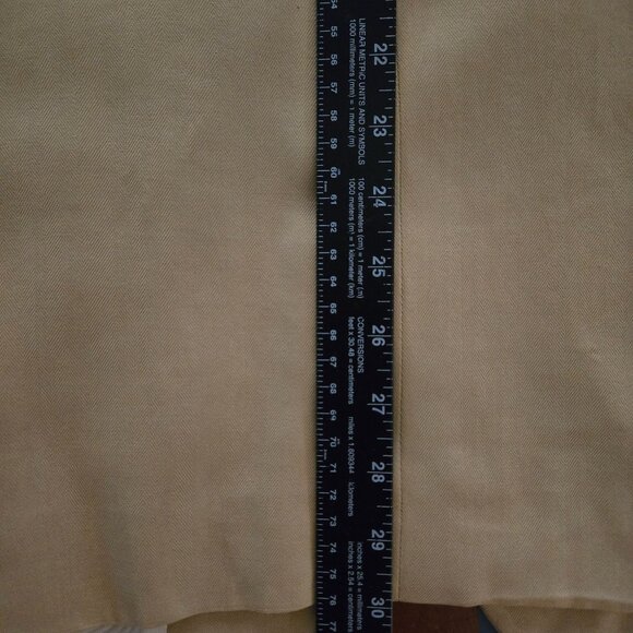 Cezar Del‎ Prado Mens Beige 100% Silk Blazer Jacket Size 40R Herringbone Summer - Picture 15 of 16